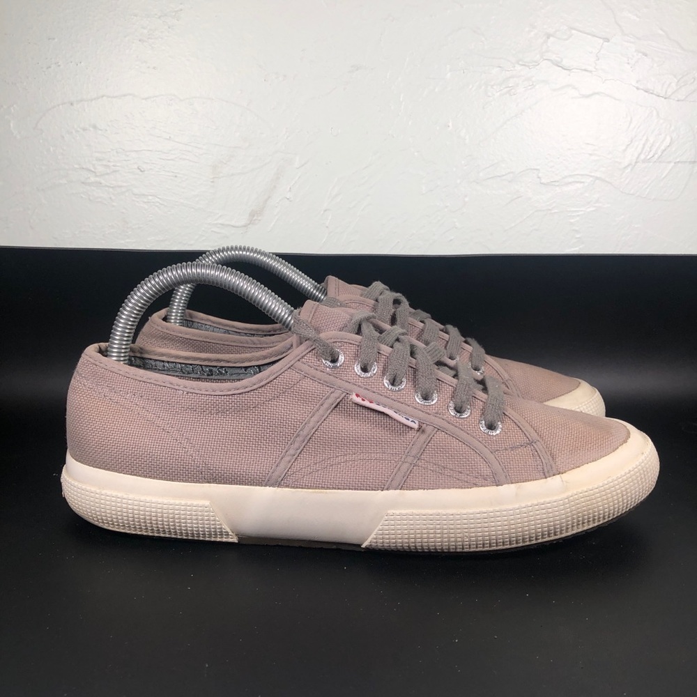 Superga 2750 Cotu Classic Casual Grey Sneakers Womens size 9